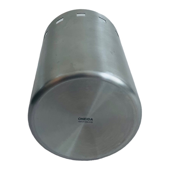 Utensil Tube Oneida Utensils Holder Silver Stainless Steel Utensil Box - Picture 4 of 4